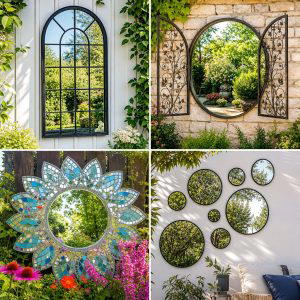 25 Small Garden Ideas With Mirror Tricks to Enlarge Spaces