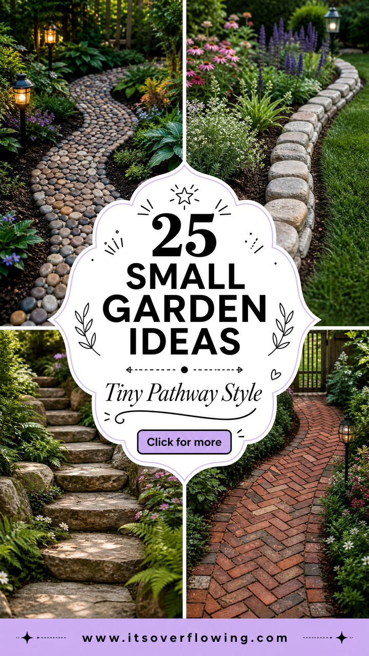 25 Small Garden Ideas With Narrow Pathways for Tiny Yards - 25 Small Garden Ideas With Narrow Pathways for Tiny Yards