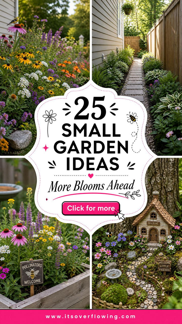 25 Small Garden Ideas With Pollinator Plants for More Blooms - 25 Small Garden Ideas With Pollinator Plants for More Blooms