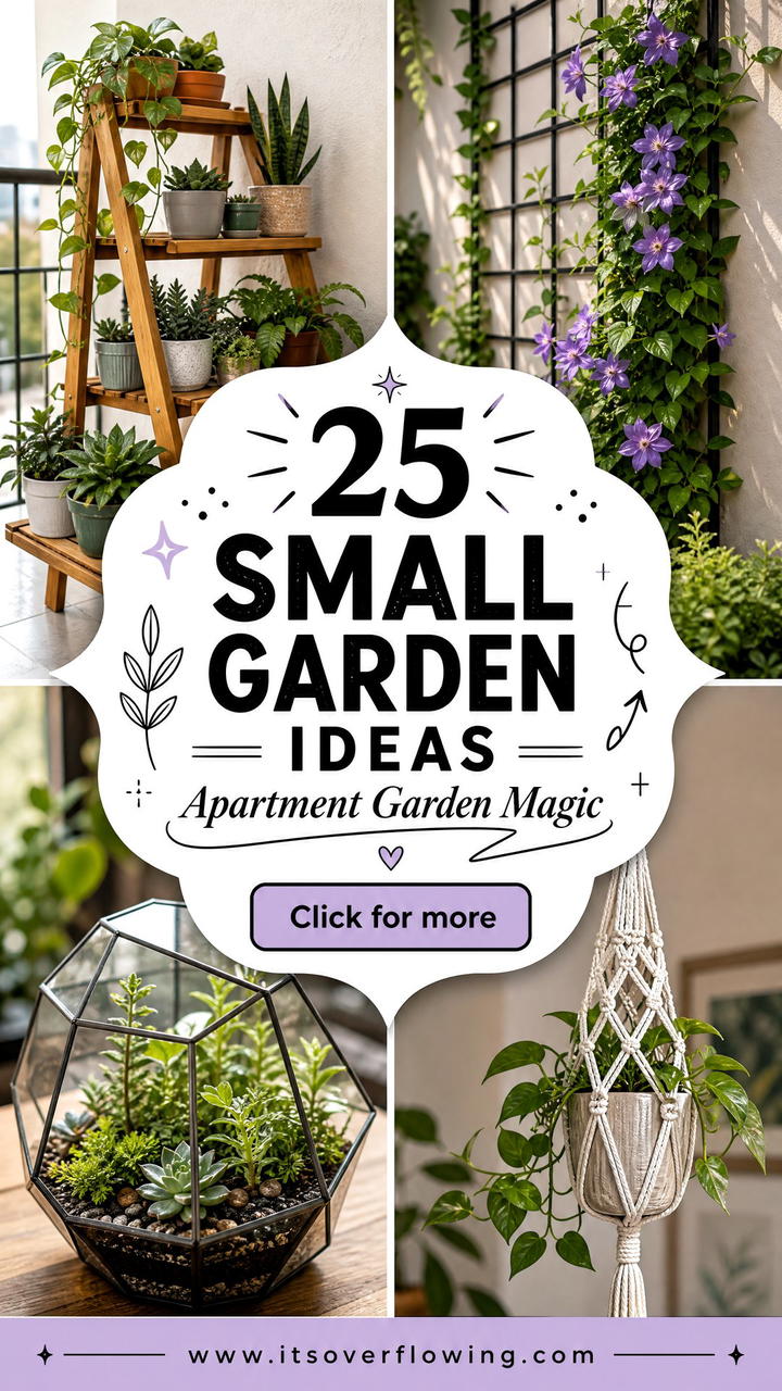 25 Small Garden Ideas for Apartments to Maximize Outdoor Space - 25 Small Garden Ideas for Apartments to Maximize Outdoor Space