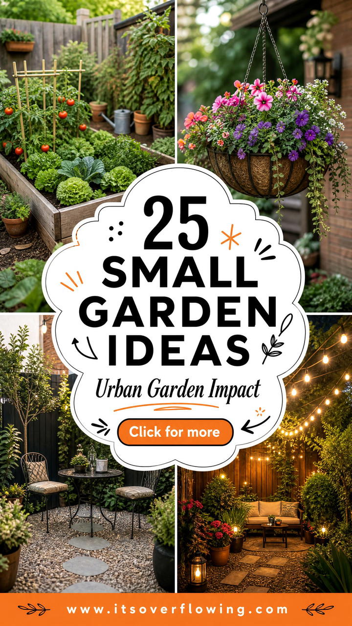 25 Small Garden Ideas for Urban Homes With Big Impact - 25 Small Garden Ideas for Urban Homes With Big Impact