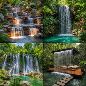 25 Small Pool Waterfall Ideas for Your Backyard