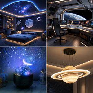 25 Space-Themed Room Ideas for Kids and Adults