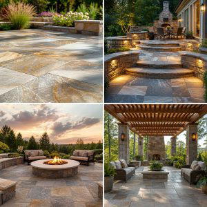 25 Stone Patio Ideas for Natural Outdoor Beauty