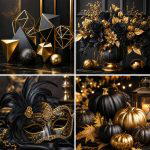 25 Stunning Black and Gold Centerpiece Ideas for Your Home