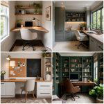 25 Stylish Built-in Desk Ideas for Your Home Office