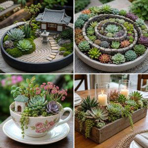25 Succulent Garden Ideas for Low-Maintenance Beauty