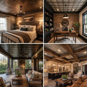 25 Tin Ceiling Ideas for a Vintage Touch