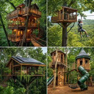 25 Tree House Ideas for Magical Outdoor Adventures