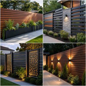 25 Unique Horizontal Fence Ideas for Modern Landscaping
