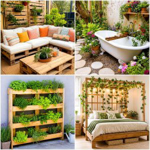 25 Upcycled Garden Ideas With Boho Style for Dreamy Spaces