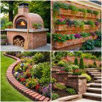 25 Upcycled Garden Ideas With Bricks for Budget-Friendly Borders