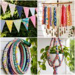 25 Upcycled Garden Ideas With Fabric Scraps for Colorful Decor