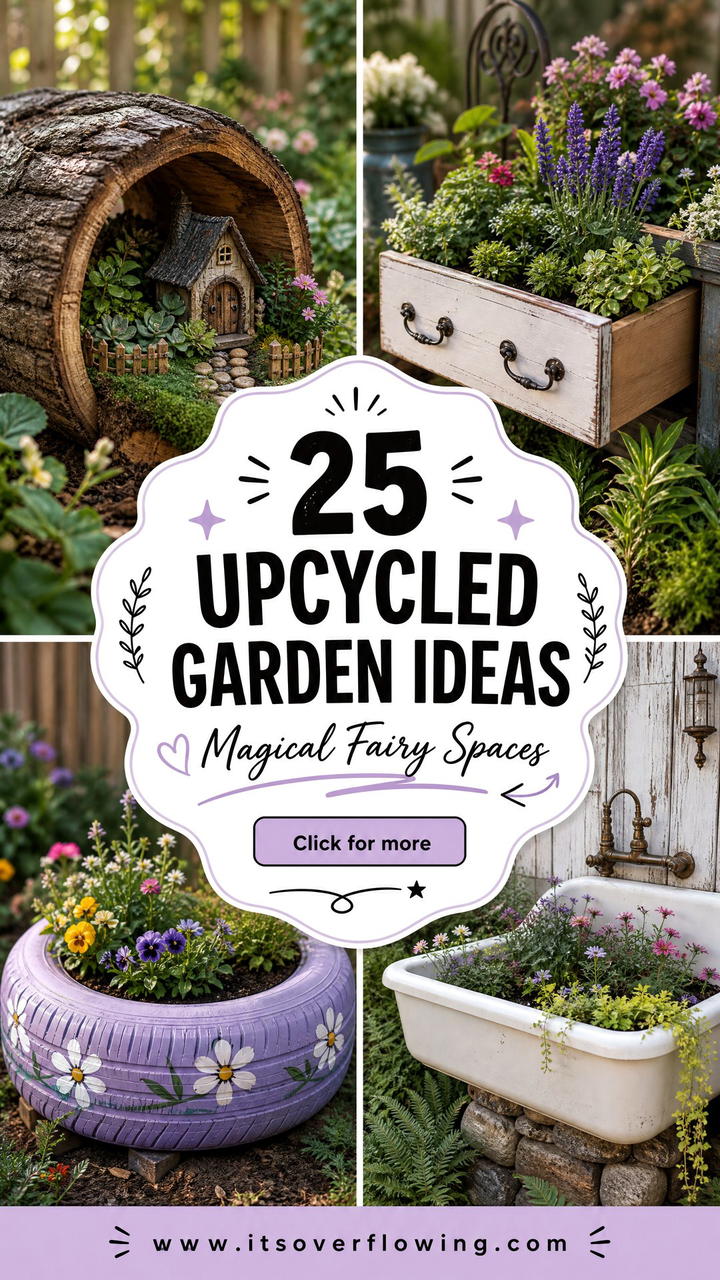 25 Upcycled Garden Ideas With Fairy Gardens for Magical Spaces - 25 Upcycled Garden Ideas With Fairy Gardens for Magical Spaces
