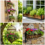 25 Upcycled Garden Ideas With Flower Boxes for Easy Patio Style