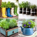 25 Upcycled Garden Ideas With Herb Planters This Weekend