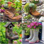 25 Upcycled Garden Ideas With Old Boots for Playful Planters