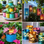 25 Upcycled Garden Ideas With Old Cans for Budget Decor
