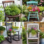 25 Upcycled Garden Ideas With Old Chairs for Creative Decor