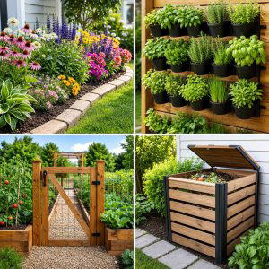 25 Upcycled Garden Ideas With Old Gates for Rustic Charm
