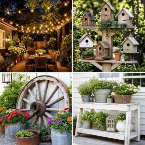 25 Upcycled Garden Ideas With Old Ladders for Your Yard