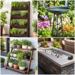 25 Upcycled Garden Ideas With Old Tables for Outdoor Decor