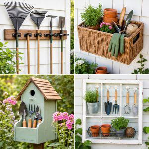 25 Upcycled Garden Ideas With Tool Storage Youll Love