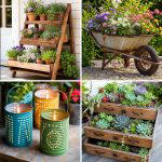 25 Upcycled Garden Ideas for Front Yards With Curb Appeal