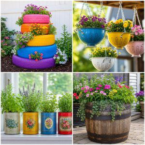 25 Upcycled Garden Ideas for Narrow Spaces That Work Beautifully
