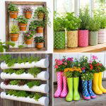25 Upcycled Garden Ideas for Renters With No-Dig Style