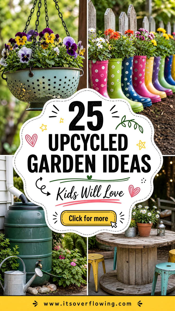 25 Upcycled Garden Ideas for Schools Kids Will Love - 25 Upcycled Garden Ideas for Schools Kids Will Love