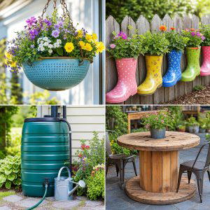 25 Upcycled Garden Ideas for Schools Kids Will Love