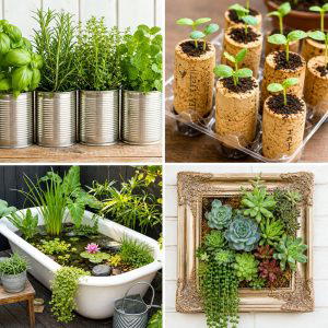 25 Upcycled Garden Ideas for Urban Gardens With Style
