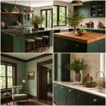 25 Warm Green and Brown Kitchen Design Ideas