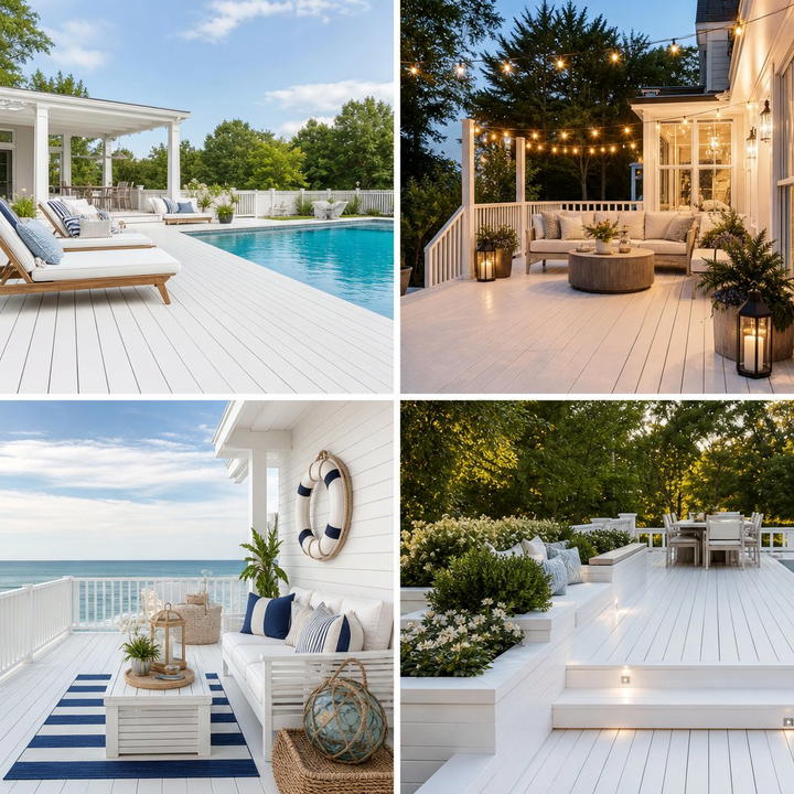 25 White Deck Ideas for a Stunning Outdoor Space