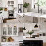 25 White Kitchen with Stainless Steel Appliances Ideas