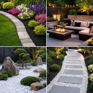 25 White Rock Landscaping Ideas for a Clean Look