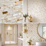 25 White and Gold Bathroom Ideas for a Luxurious Look