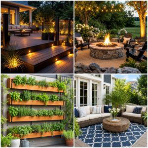 25 backyard decorating ideas with deck decor for Outdoor Style