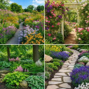 25 backyard decorating ideas with floral displays to Try Now