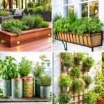 25 backyard decorating ideas with herb stations for Fresh Charm