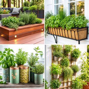 25 backyard decorating ideas with herb stations for Fresh Charm