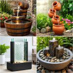 25 backyard decorating ideas with mini fountains to Try Now