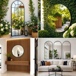 25 backyard decorating ideas with mirror accents to Try Now