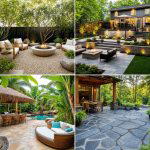 25 backyard ideas with patio for Beautiful Outdoor Living