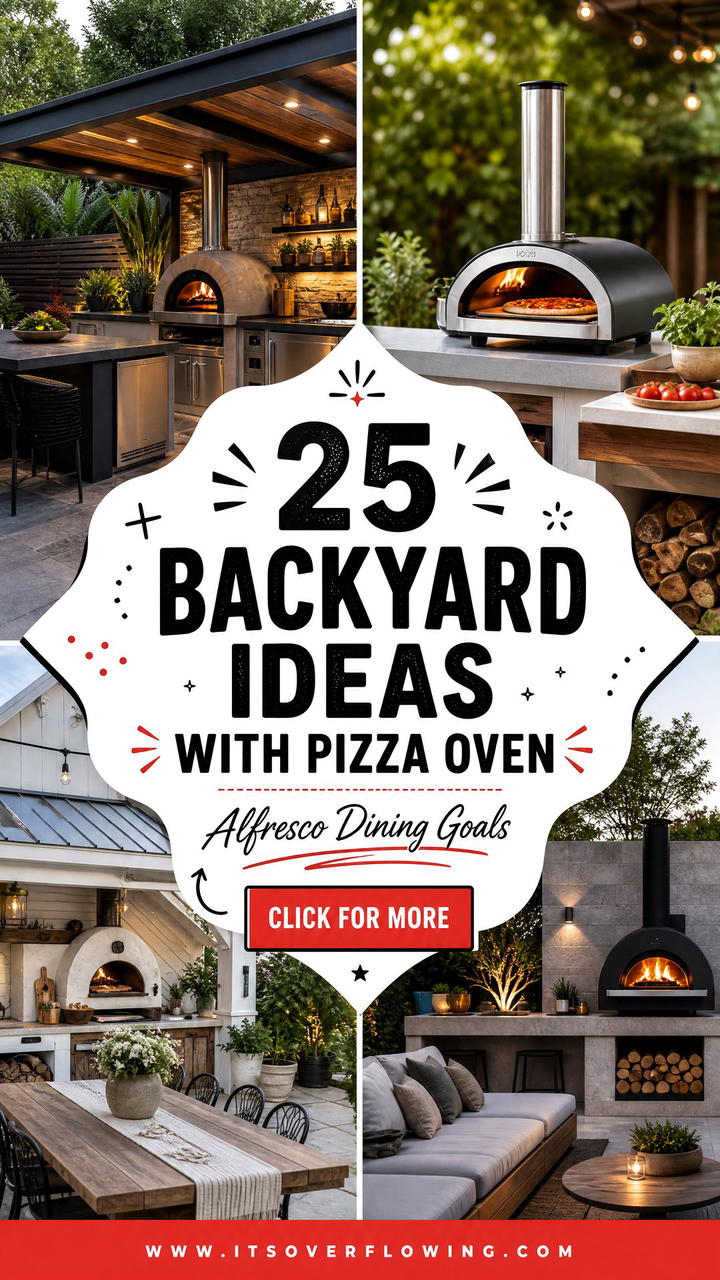 25 backyard ideas with pizza oven for Alfresco Dining - 25 backyard ideas with pizza oven for Alfresco Dining