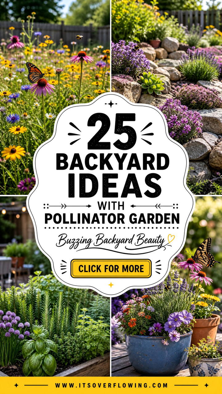 25 backyard ideas with pollinator garden for Buzzing Beauty - 25 backyard ideas with pollinator garden for Buzzing Beauty