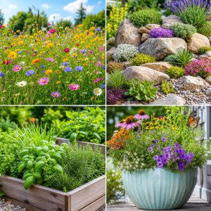 25 backyard ideas with pollinator garden for Buzzing Beauty