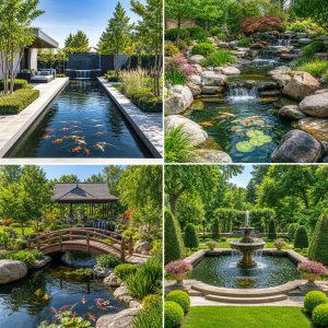 25 backyard ideas with pond for a Peaceful Garden Retreat