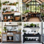 25 backyard ideas with potting station for Garden Lovers